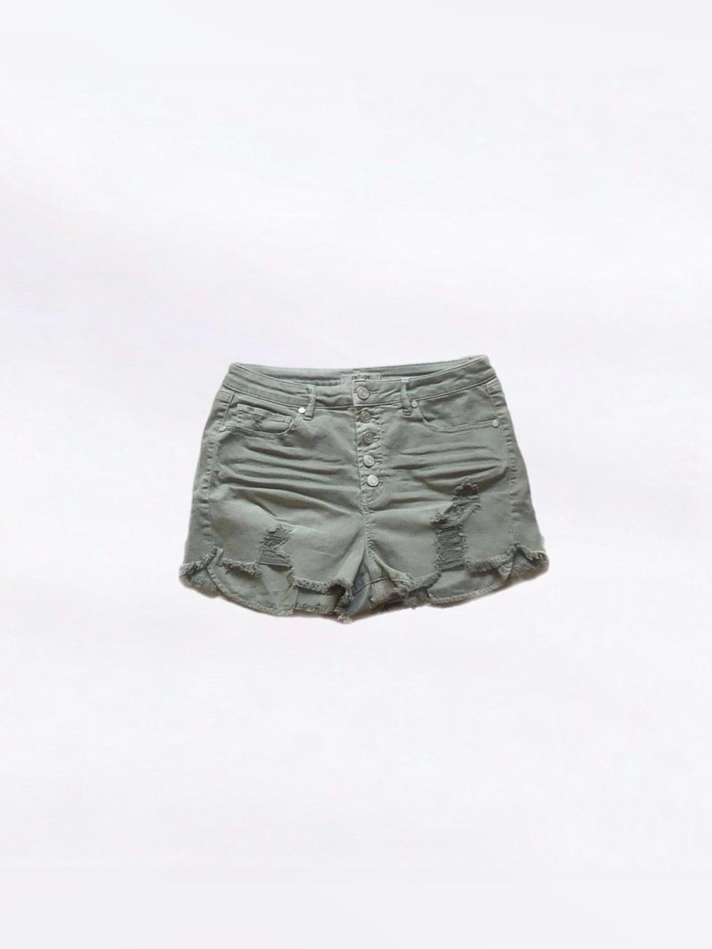 refuge ⋆ button fly denim shorts
